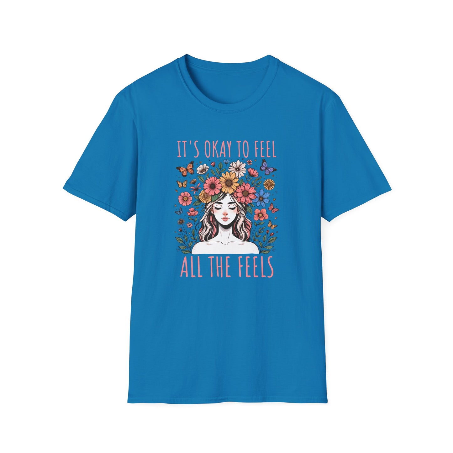It's Okay to Feel All the Feels Unisex Graphic T-Shirt