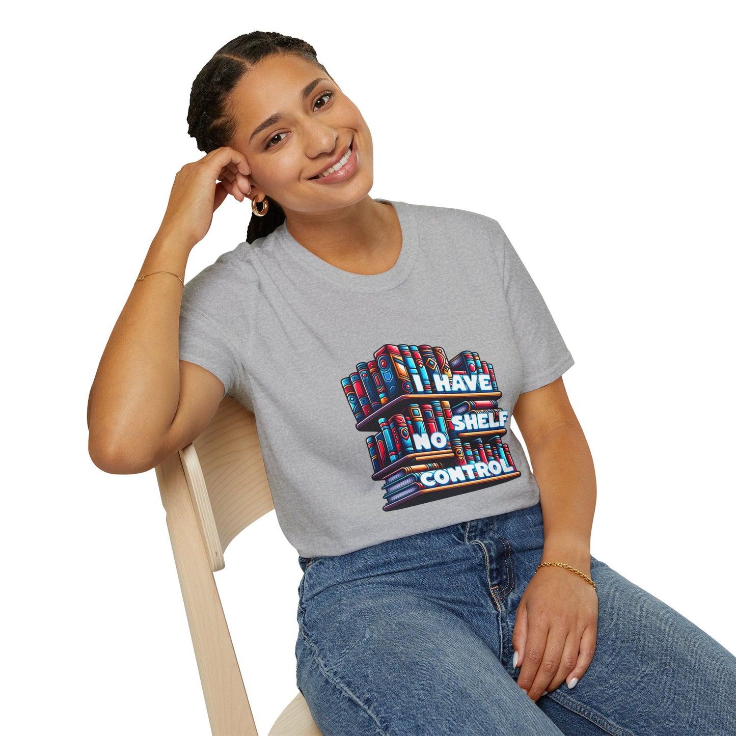 No Shelf Control Unisex Graphic T-Shirt
