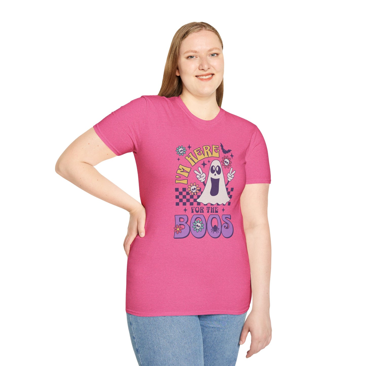Here for the Boos Unisex Graphic T-Shirt