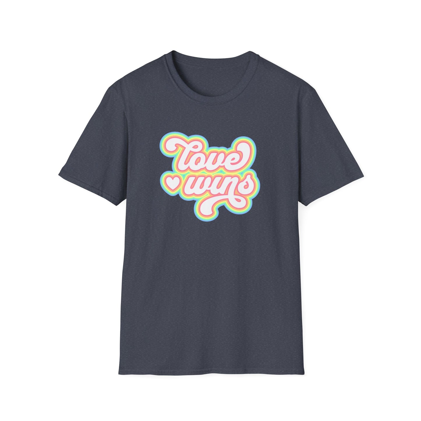 Love Wins Unisex Graphic T-Shirt