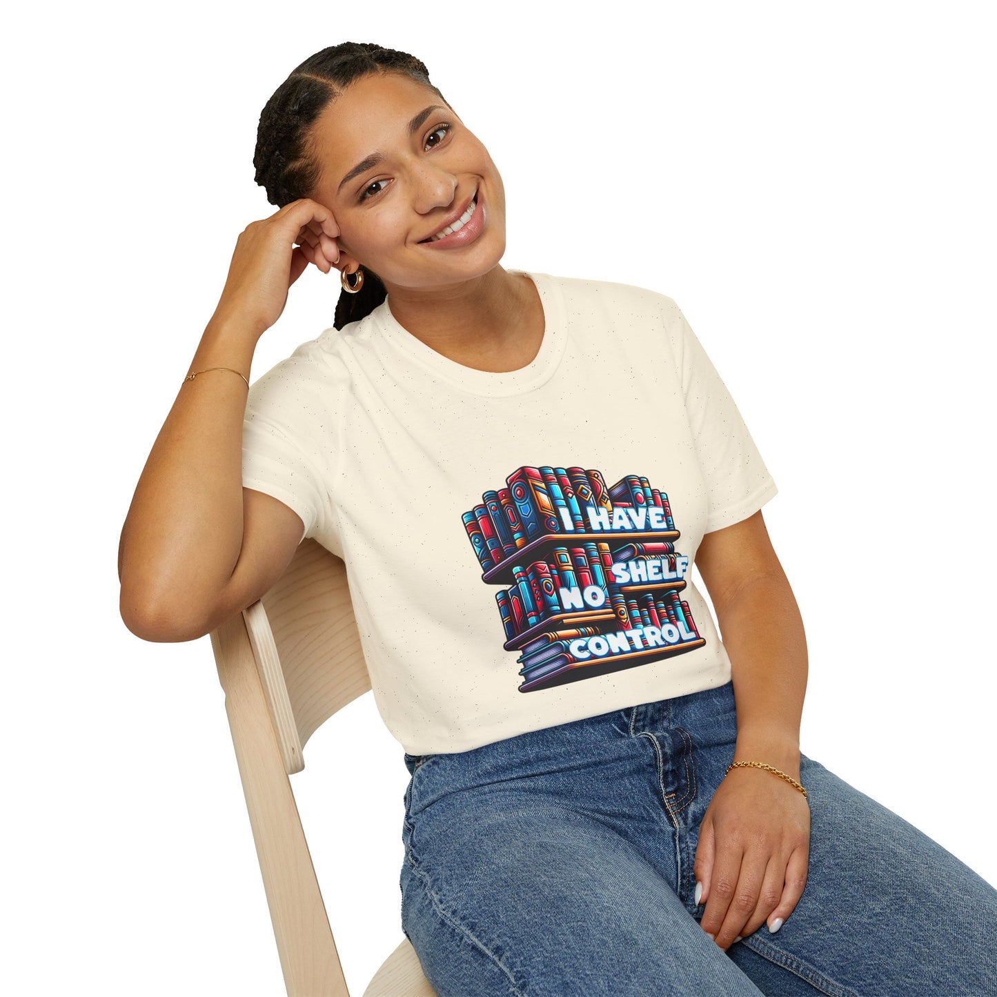 No Shelf Control Unisex Graphic T-Shirt
