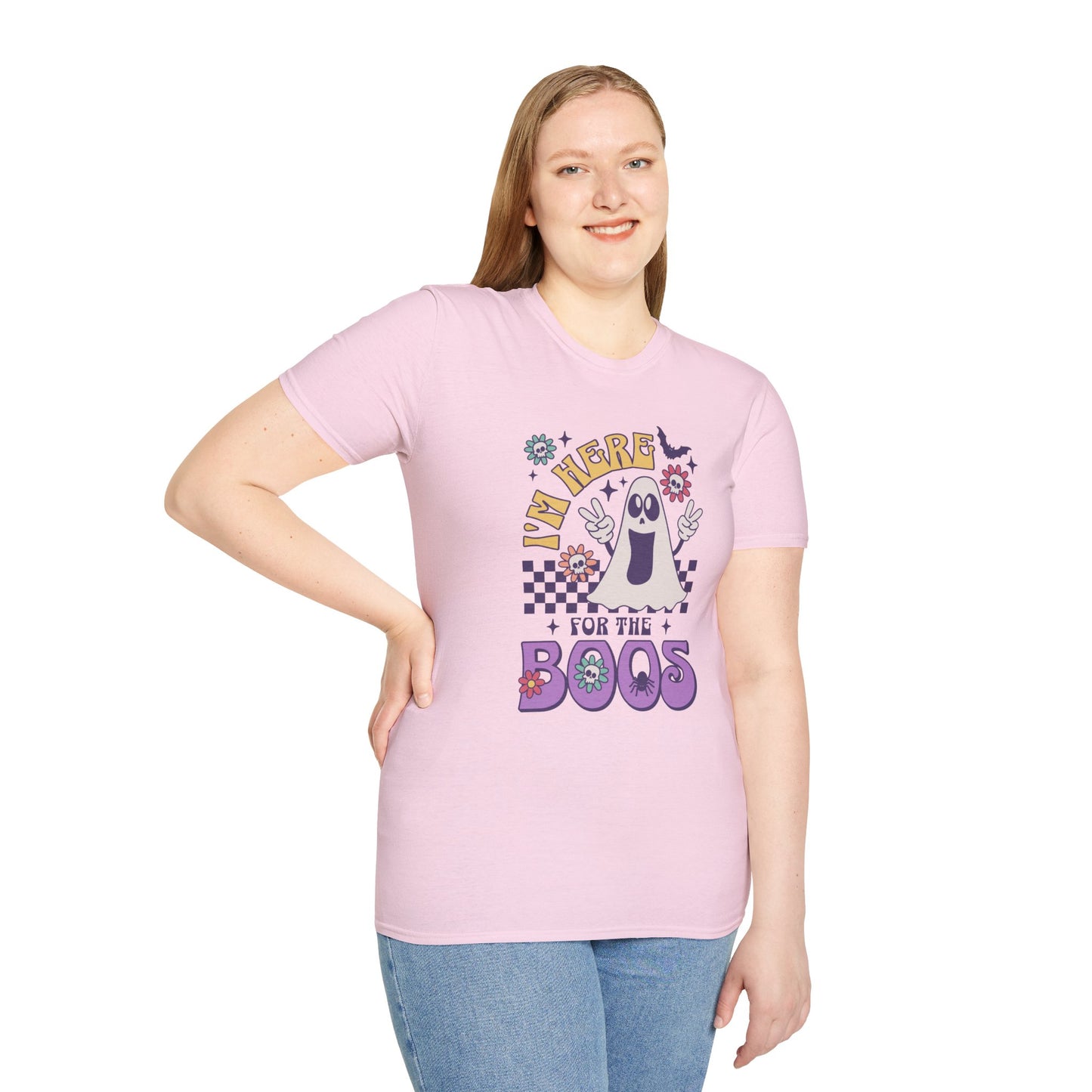 Here for the Boos Unisex Graphic T-Shirt