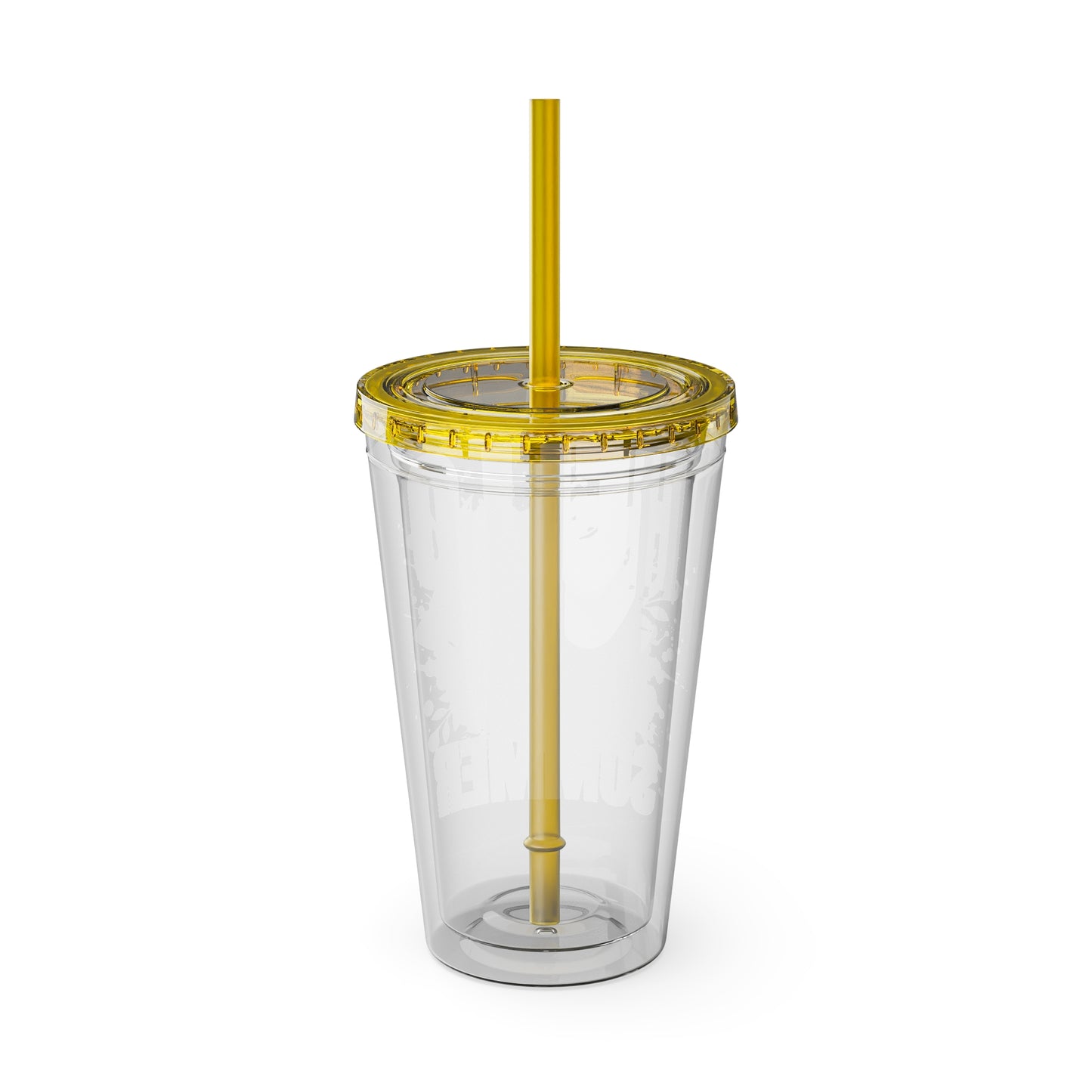 Hello Summer 16oz Insulated Tumbler with Straw