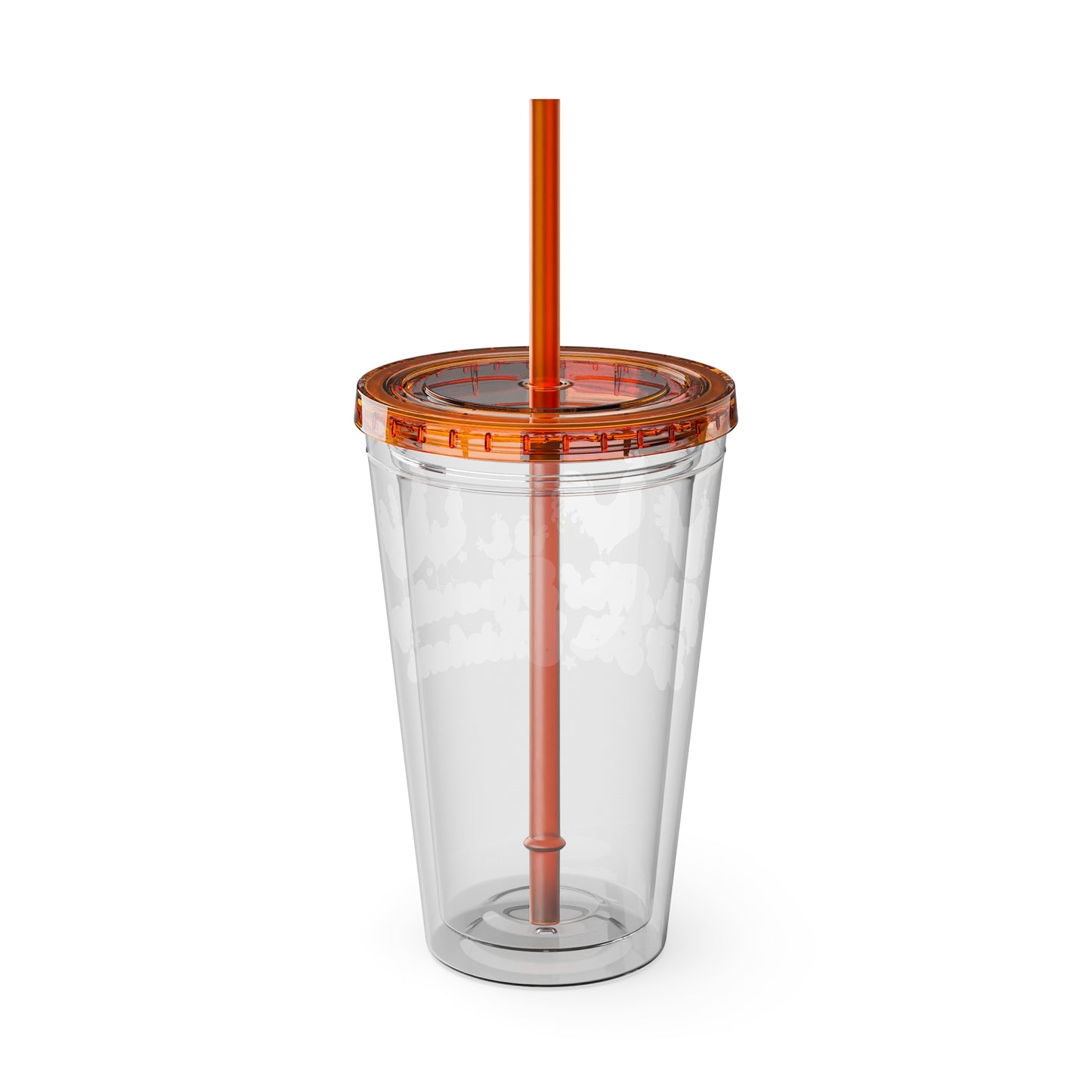 Not Hoarding If It's Chickens 16oz. Insulated Tumbler with Straw