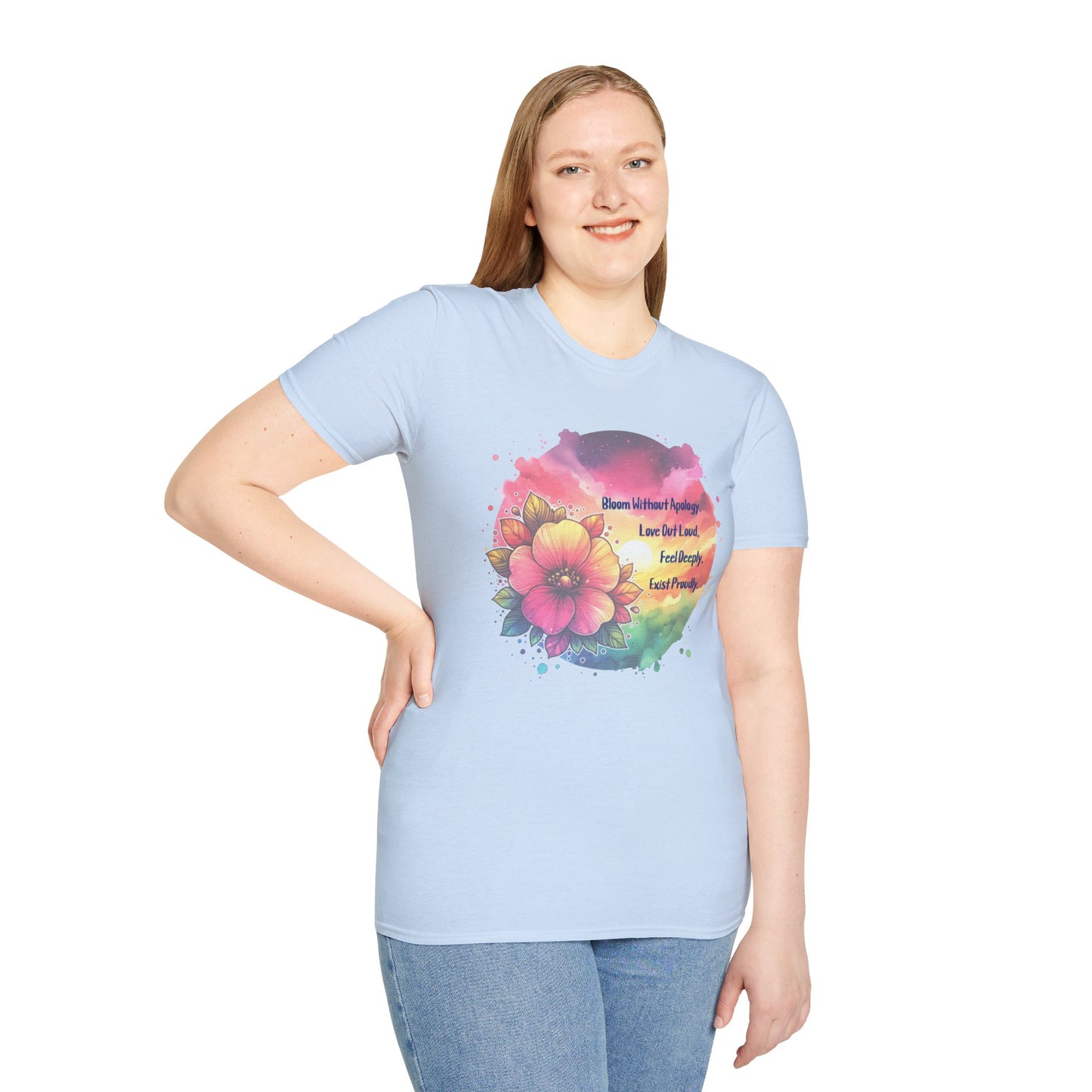 Bloom without Apology Unisex Graphic T-Shirt