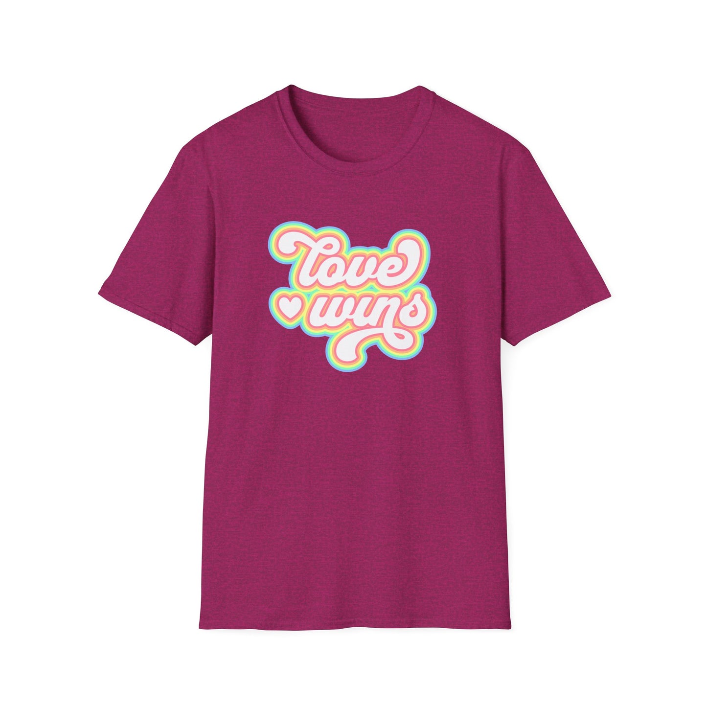 Love Wins Unisex Graphic T-Shirt