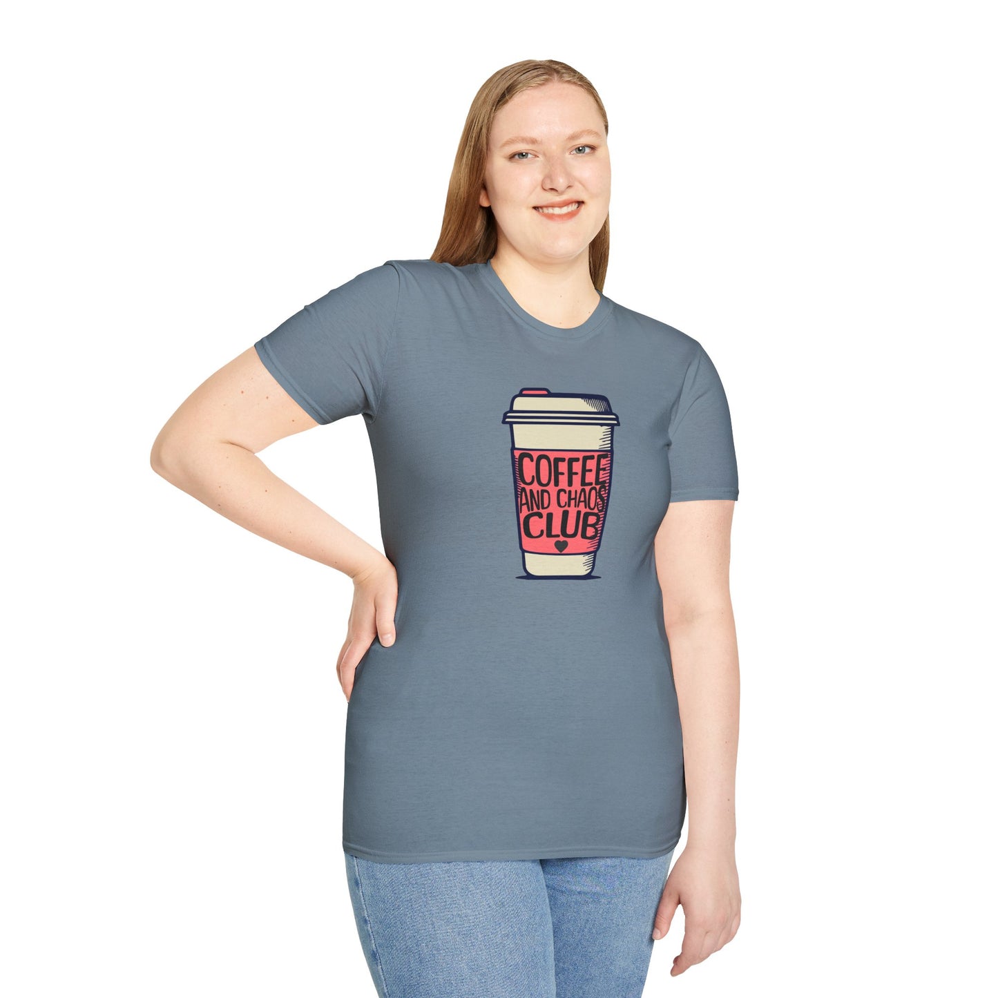 Coffee and Chaos Club Unisex T-Shirt