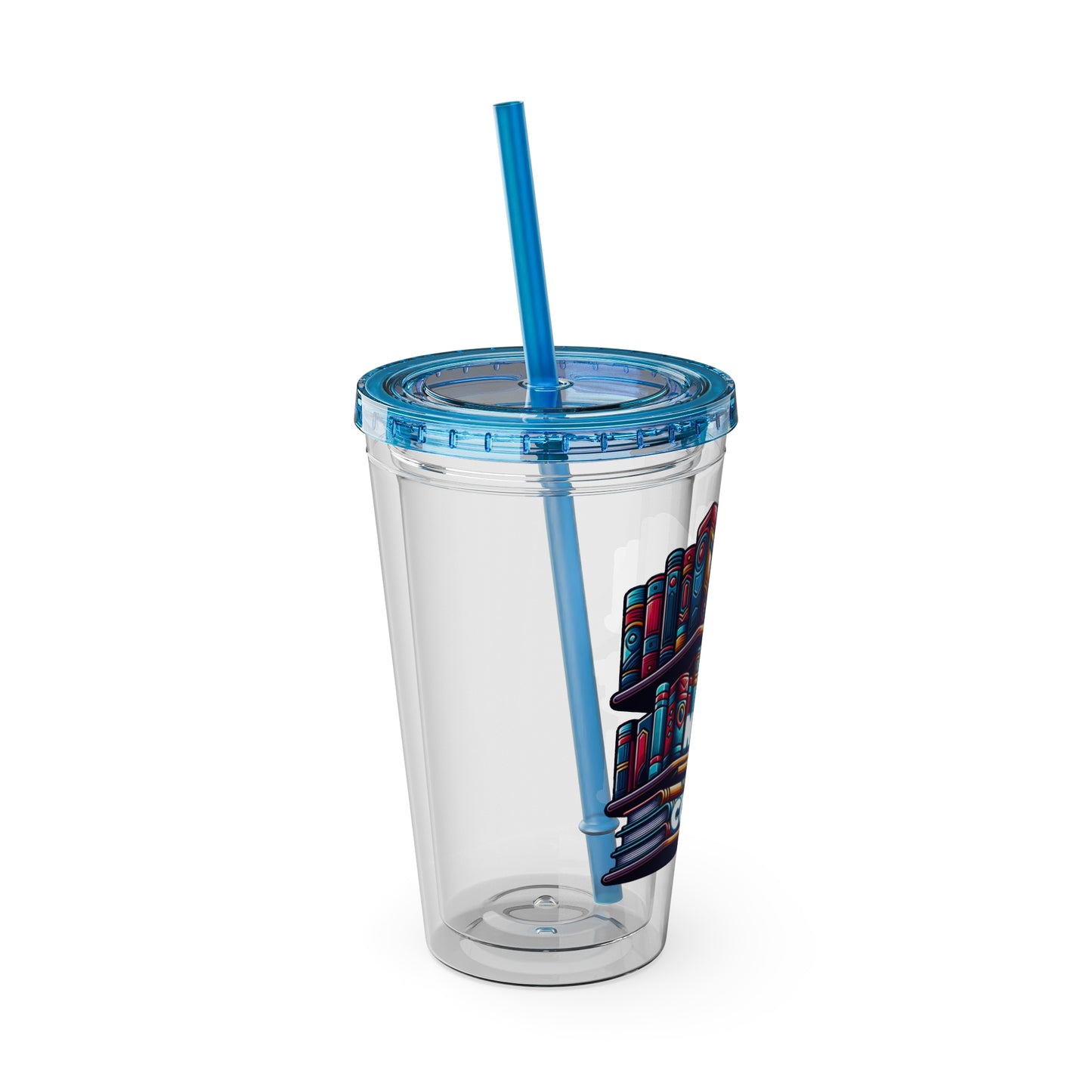 No Shelf Control 16oz Insulated Tumbler with Straw