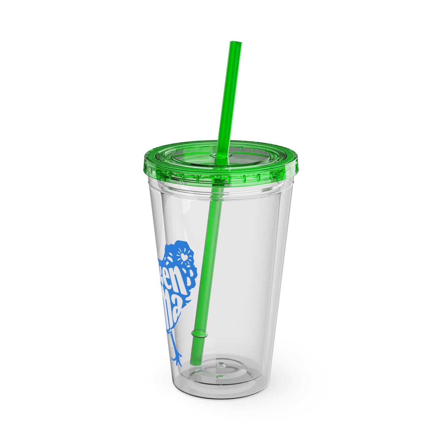 Chicken Mama 16oz Insulated Tumbler with Straw