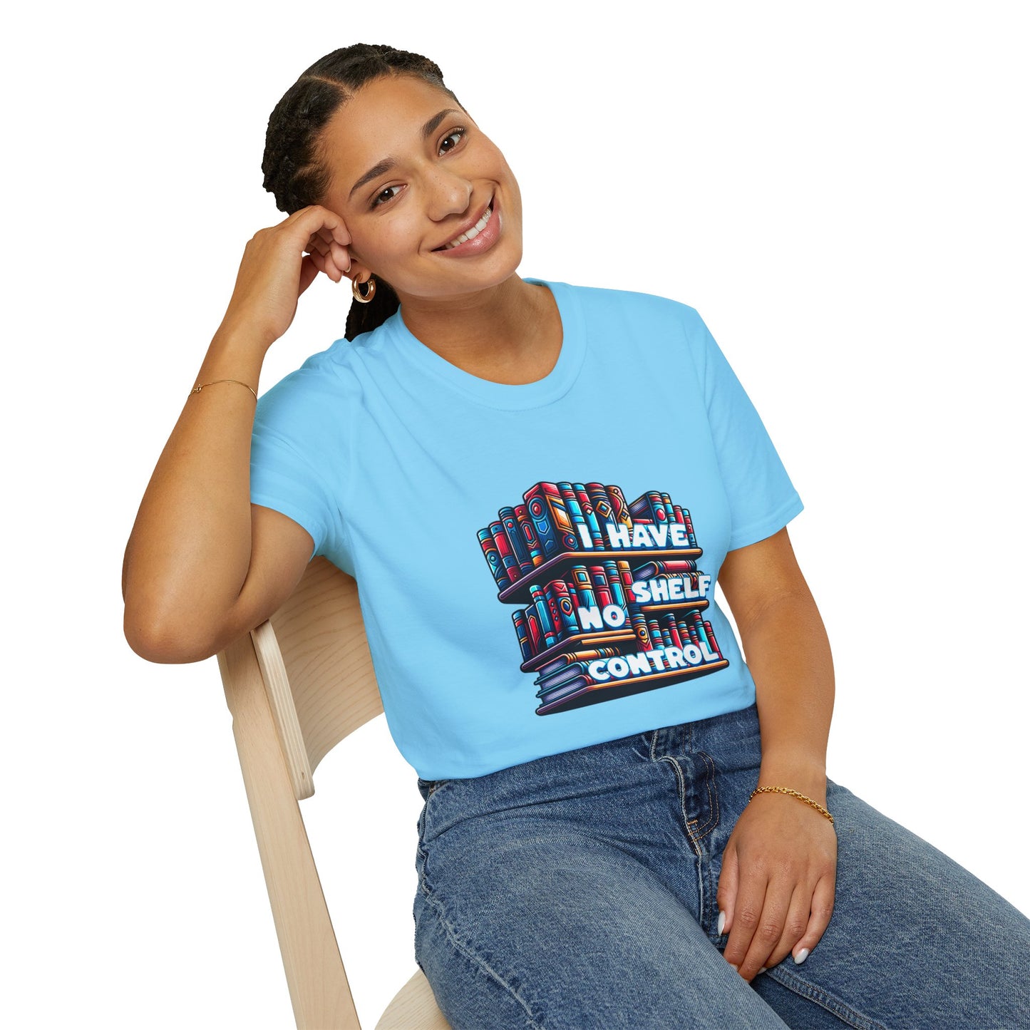 No Shelf Control Unisex Graphic T-Shirt