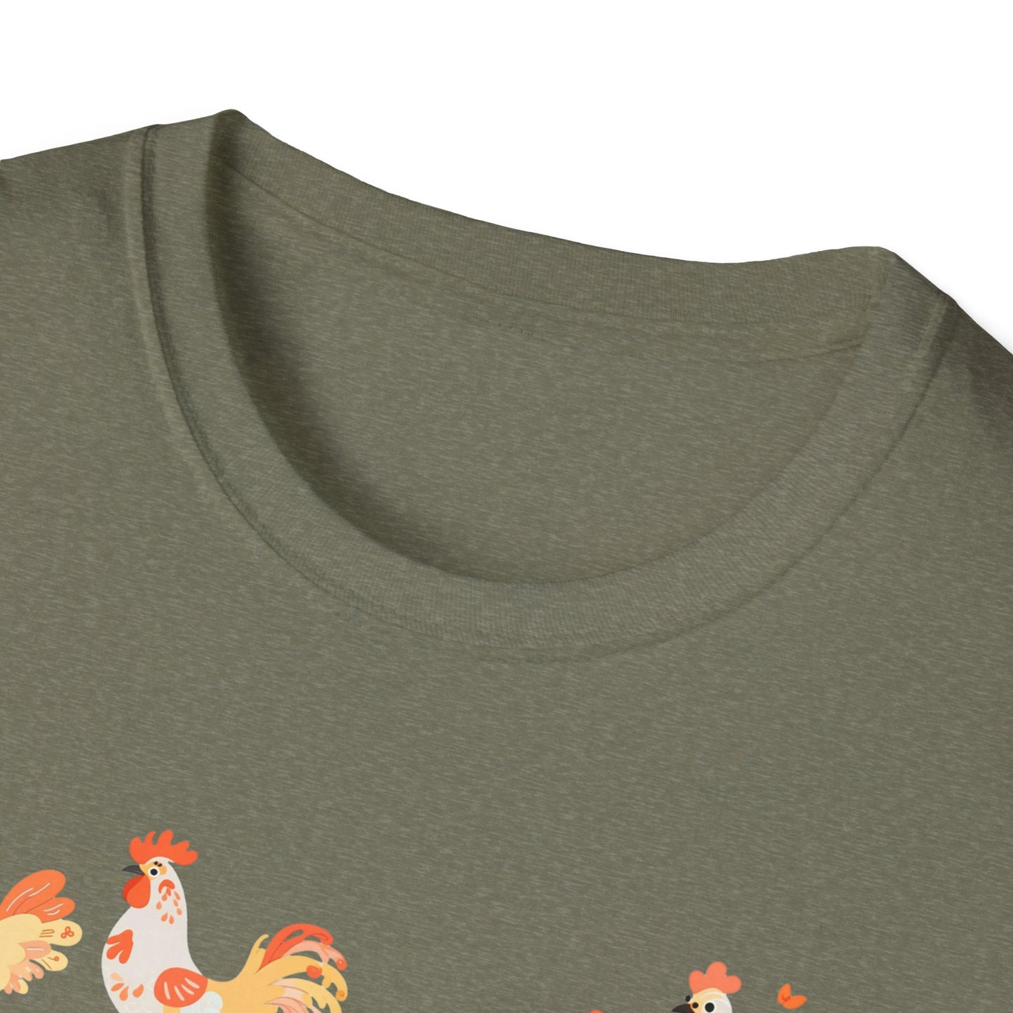 It's Not Hoarding If It's Chickens Unisex Graphic T-Shirt