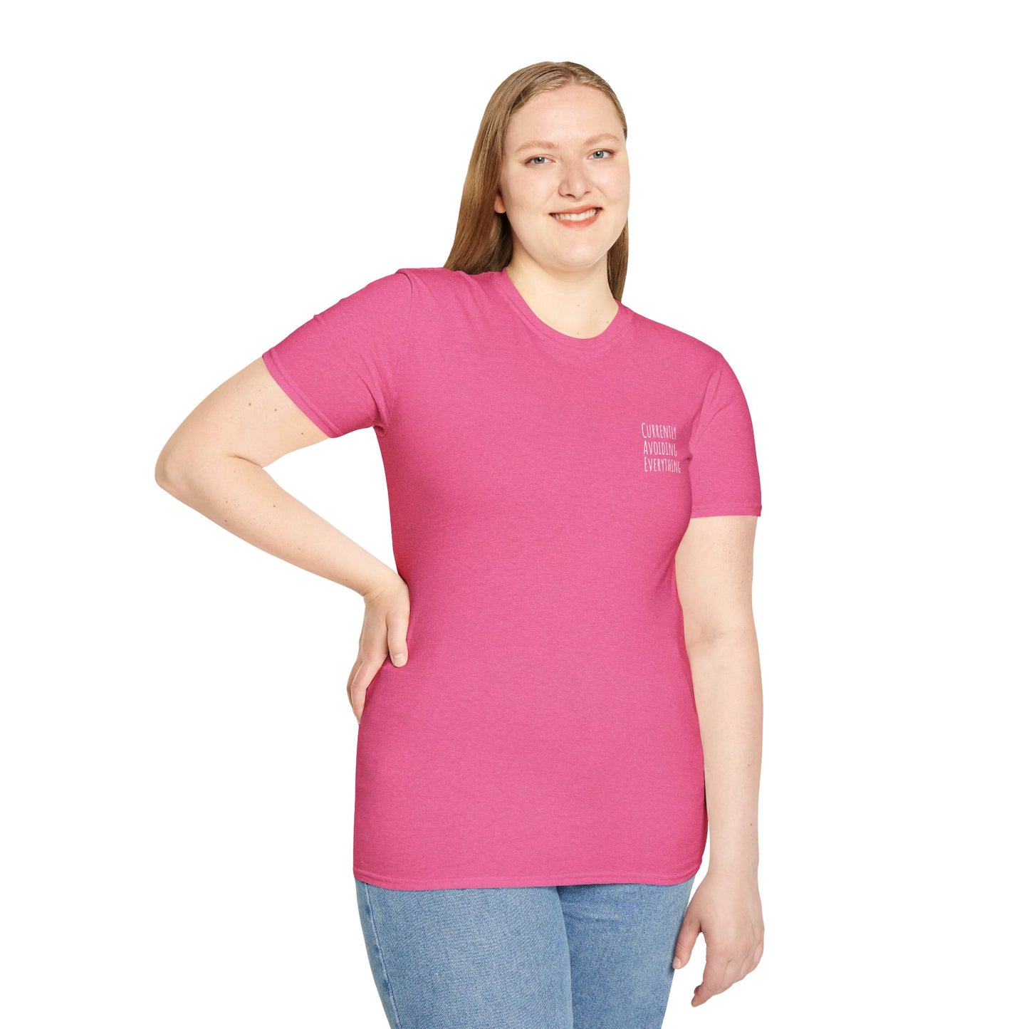 Currently Avoiding Everything Unisex T-Shirt
