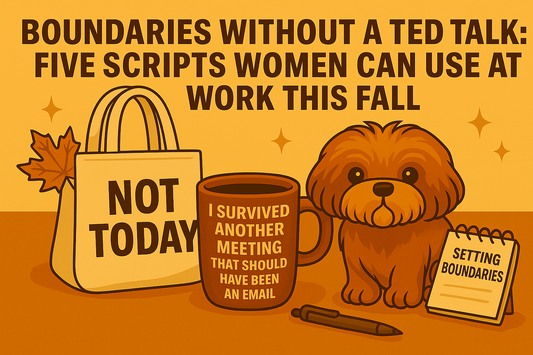 Boundaries Without a TED Talk: Five Scripts Women Can Use at Work This Fall