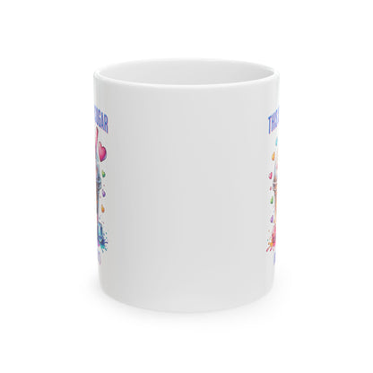 90% Sugar and I Love It Ceramic Mug