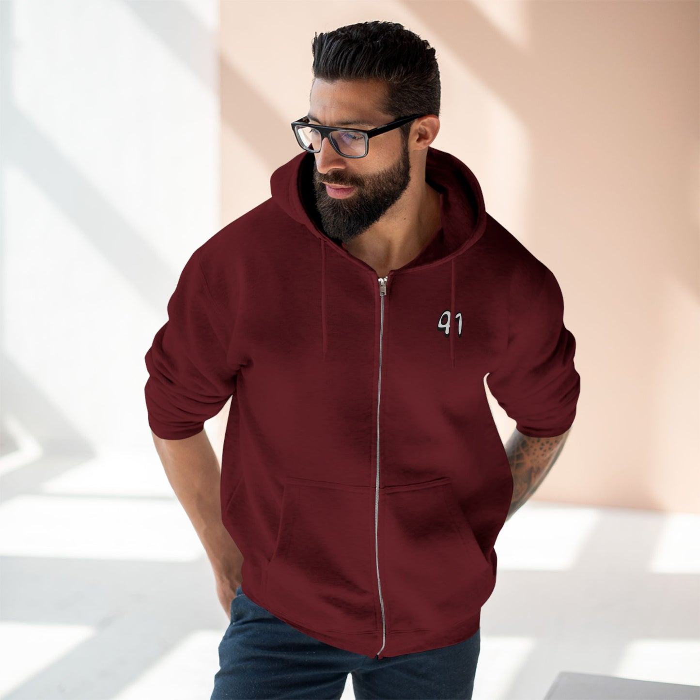 41 / 67 Meme Unisex Zip Hoodie
