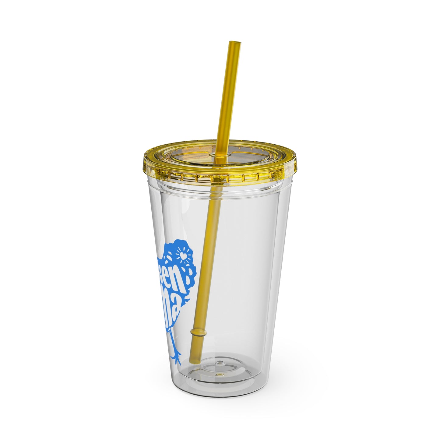 Chicken Mama 16oz Insulated Tumbler with Straw