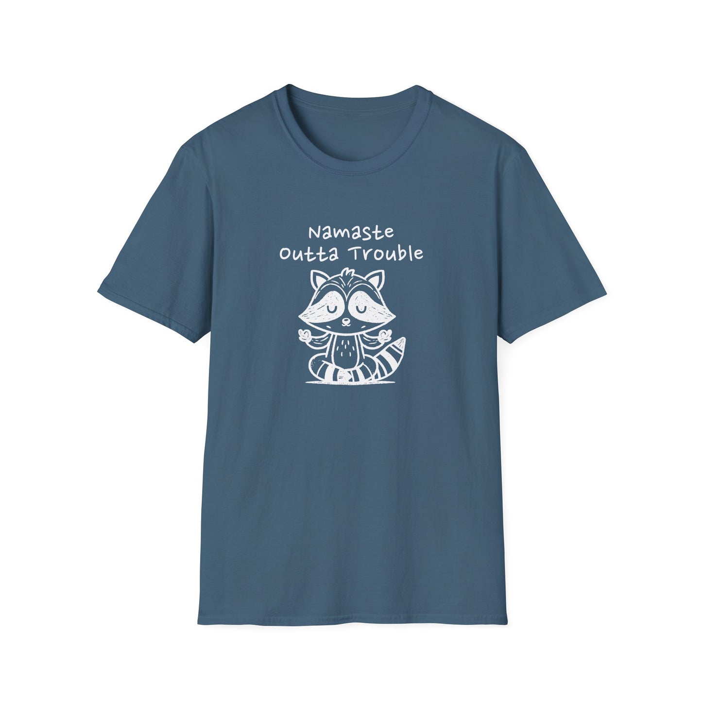 Namaste Outta Trouble Unisex Graphic T-Shirt