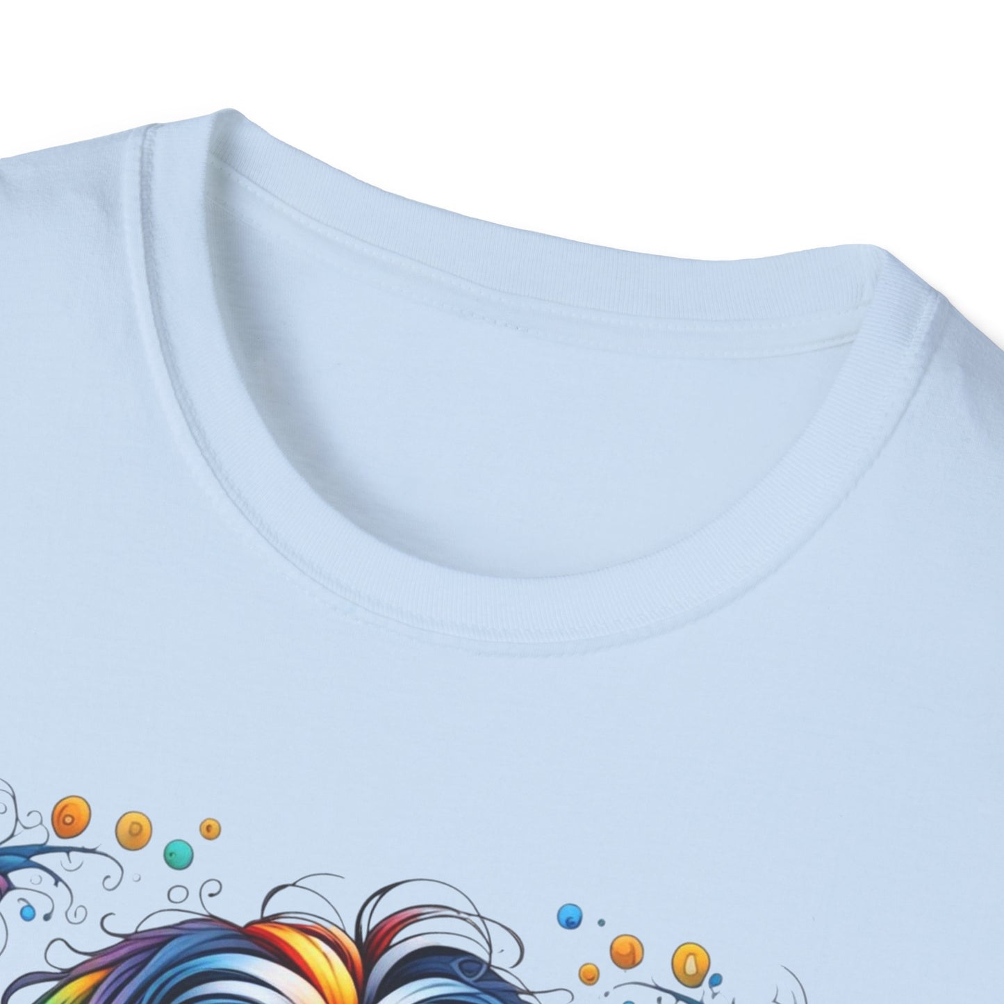 Colorful Shih Tzu Unisex Graphic T-Shirt