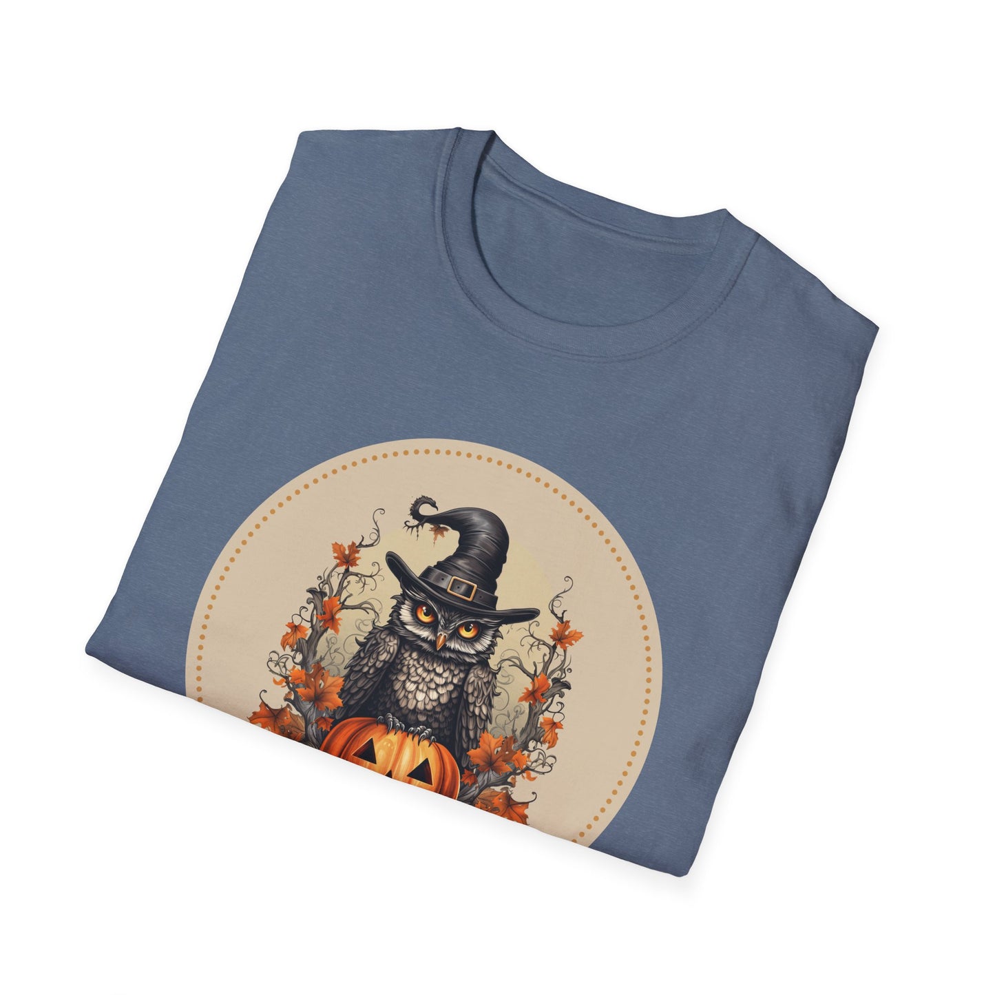 Halloween Owl Unisex Graphic T-Shirt