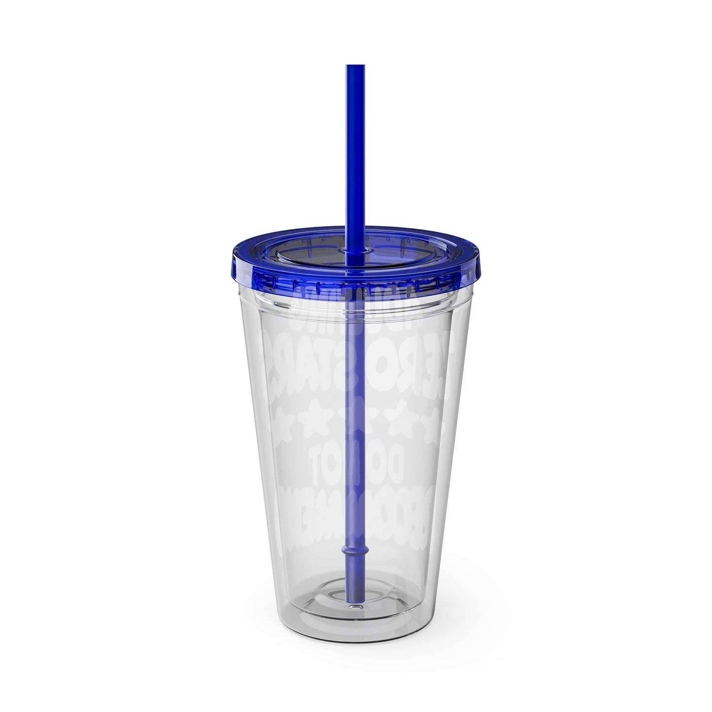 Adulting Zero Stars 16oz Insulated Tumbler with Straw