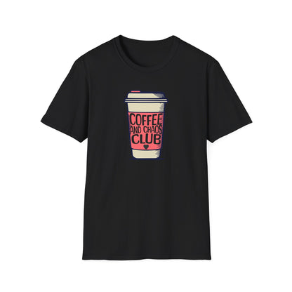 Coffee and Chaos Club Unisex T-Shirt