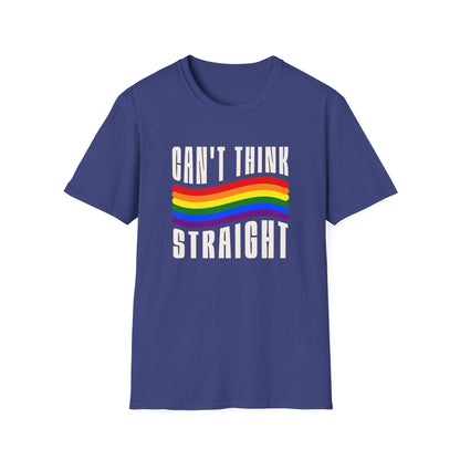 Can't Think Straight Unisex Graphic T-Shirt