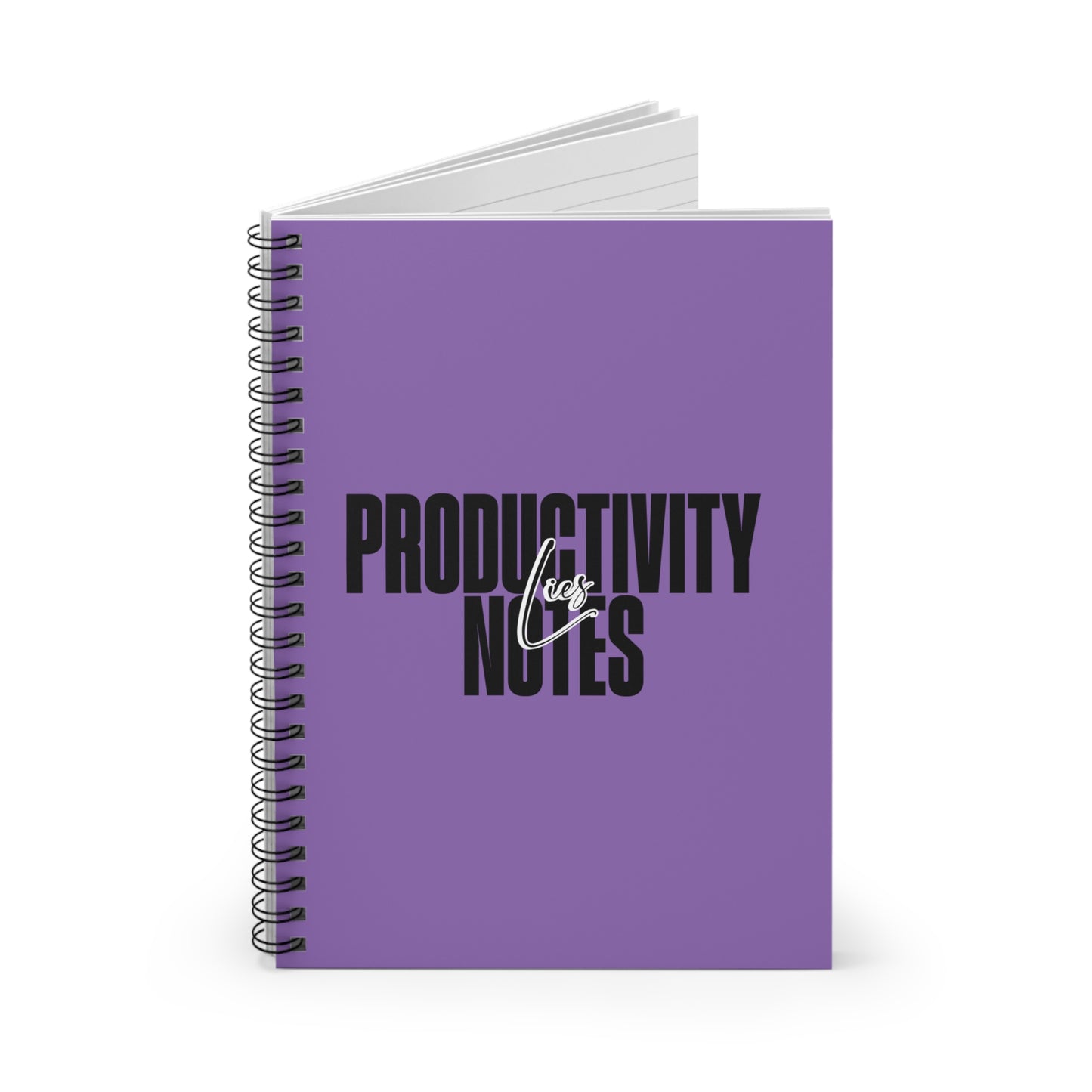 Productivity Notes (Lies) Journal Notebook