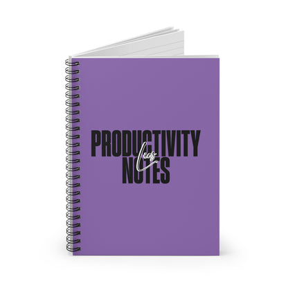 Productivity Notes (Lies) Journal Notebook