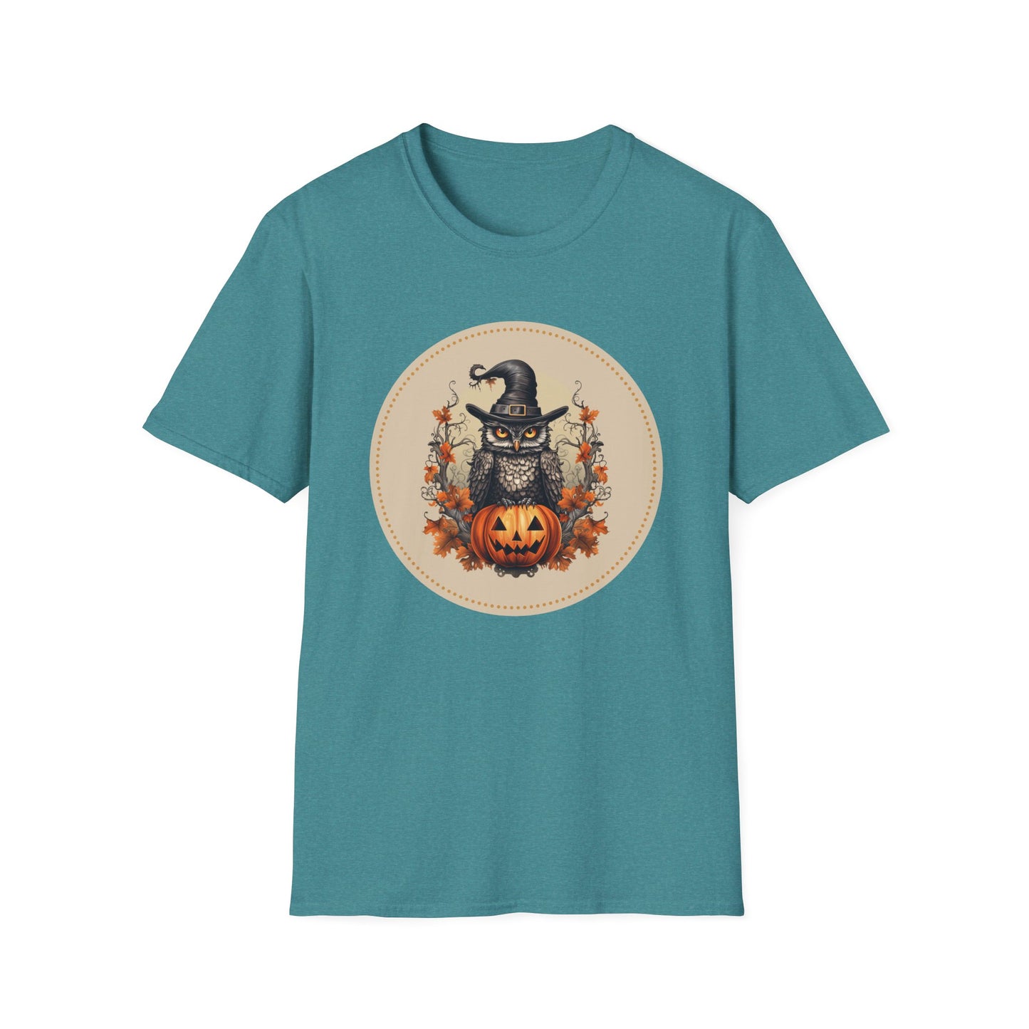 Halloween Owl Unisex Graphic T-Shirt