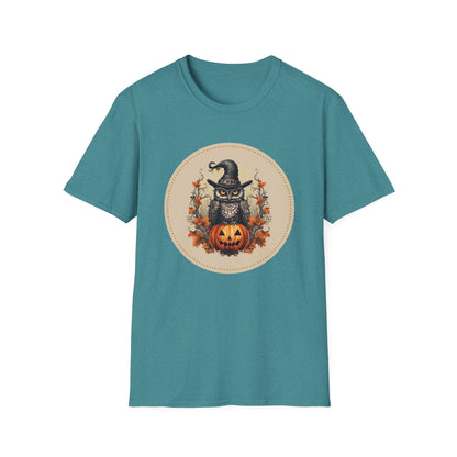 Halloween Owl Unisex Graphic T-Shirt