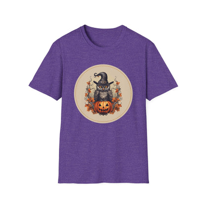 Halloween Owl Unisex Graphic T-Shirt