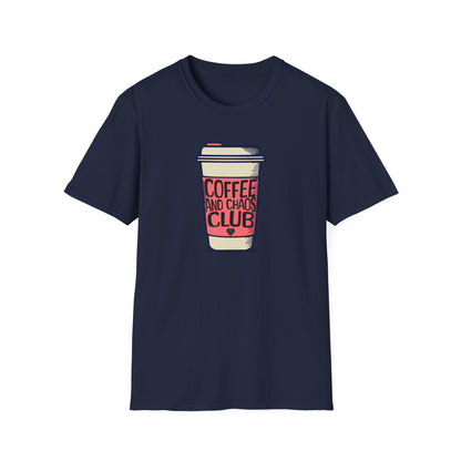 Coffee and Chaos Club Unisex T-Shirt