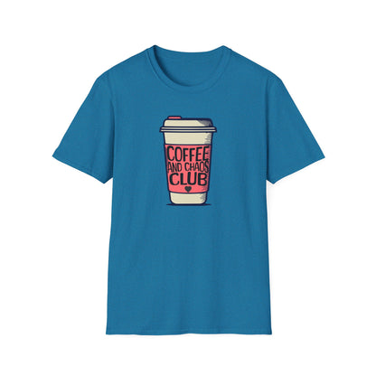 Coffee and Chaos Club Unisex T-Shirt