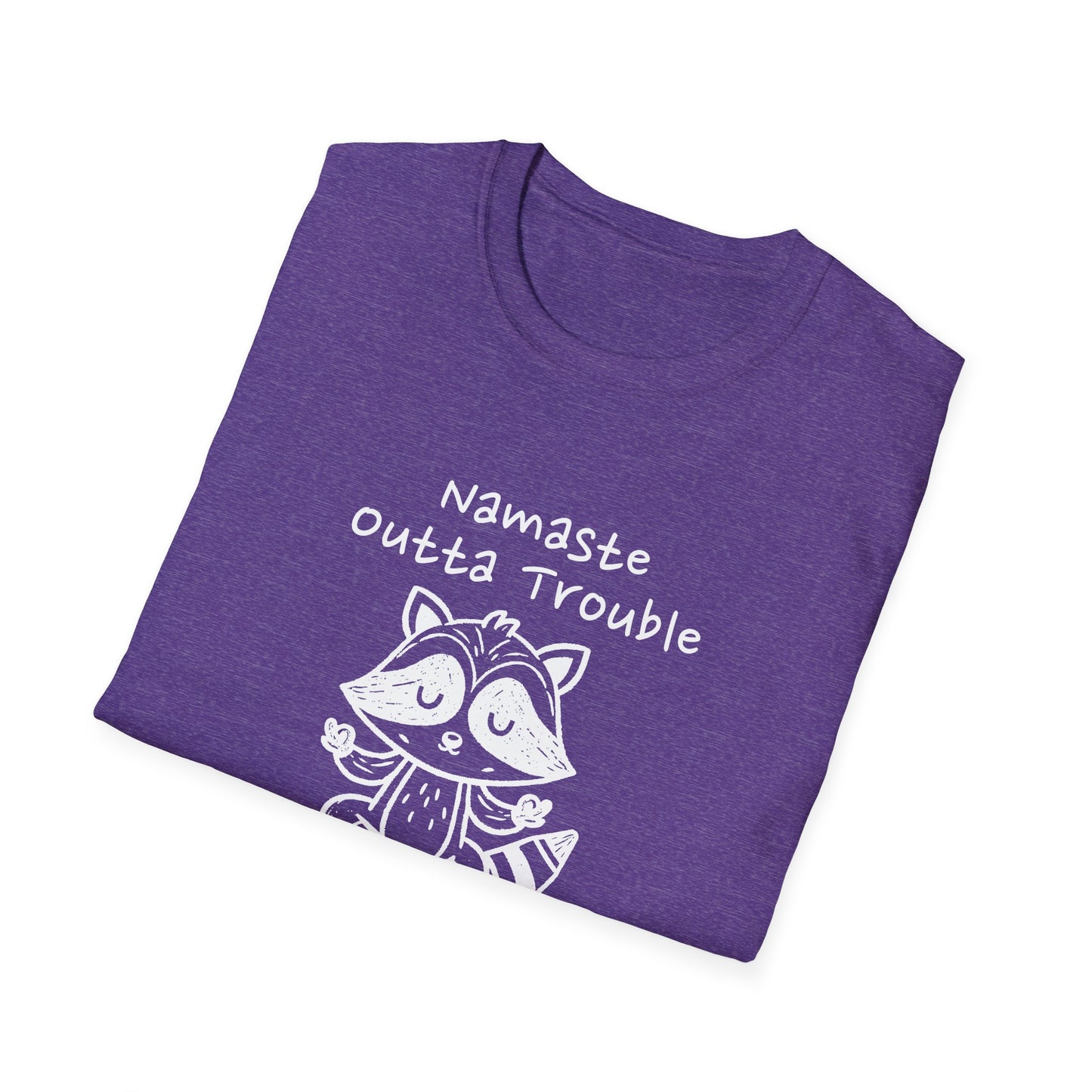 Namaste Outta Trouble Unisex Graphic T-Shirt