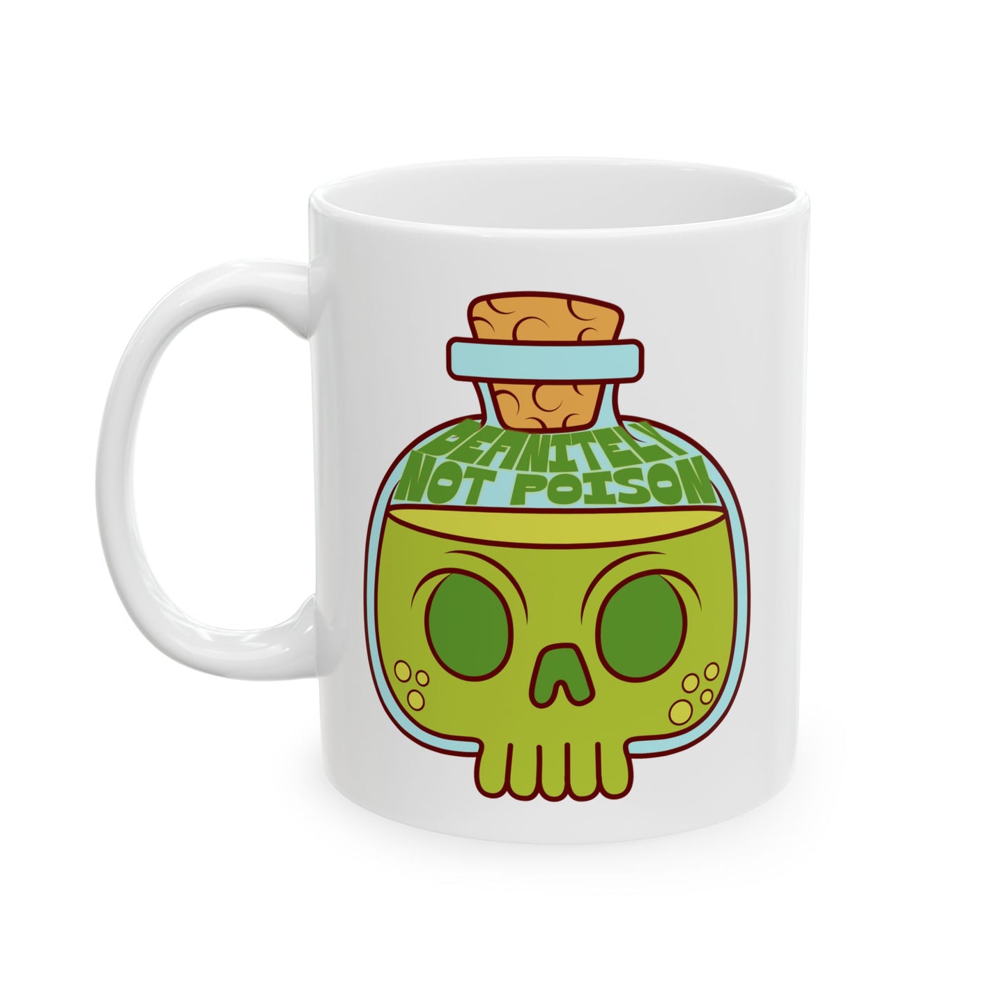 Definitely Not Poison Ceramic Mug