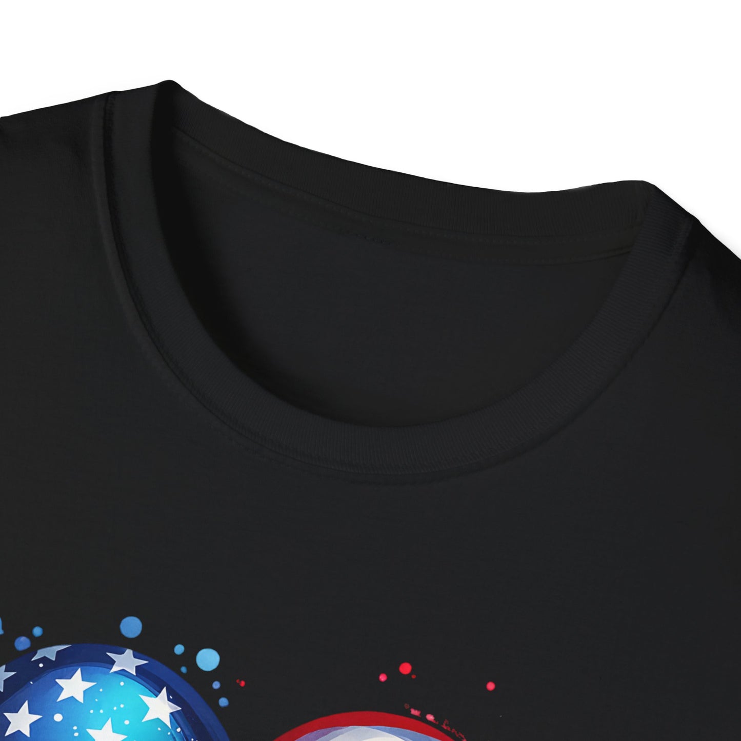 All American Heart Patriotic Unisex Graphic T-Shirt