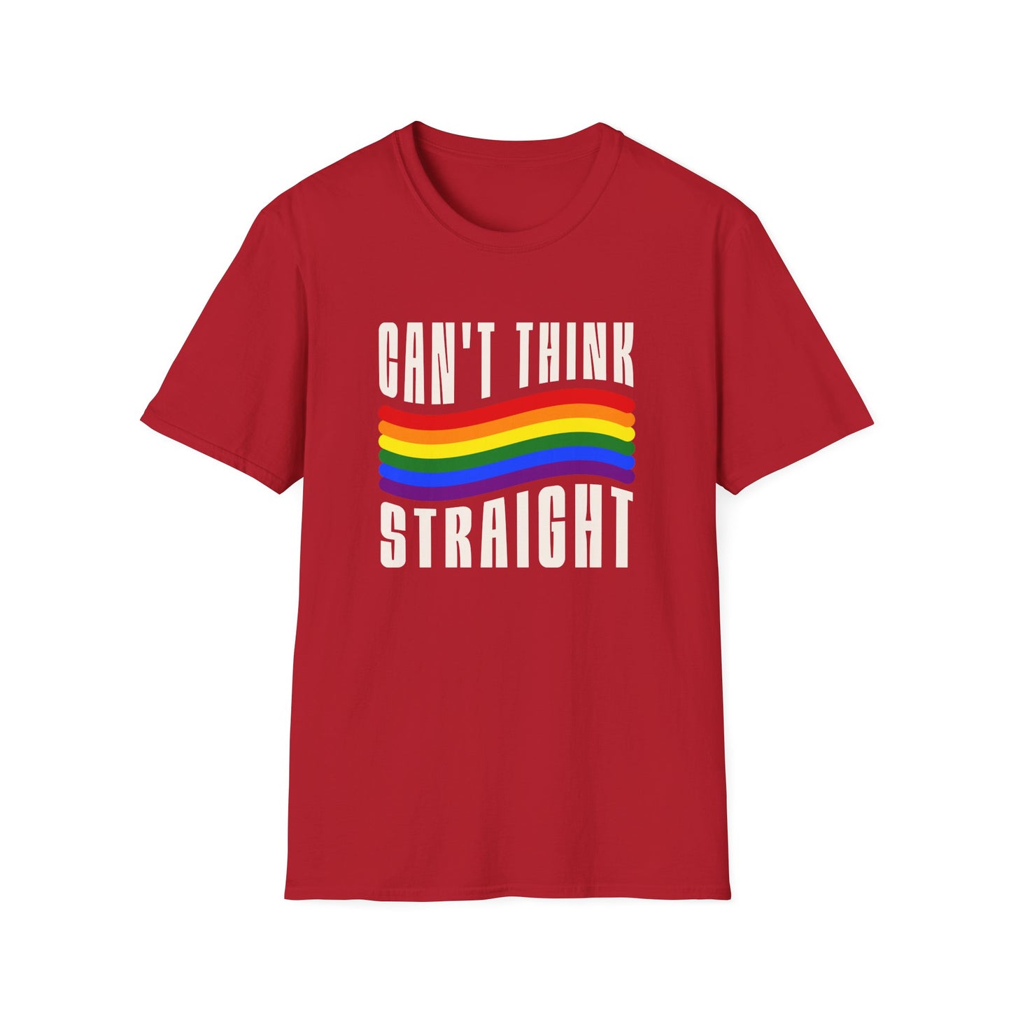 Can't Think Straight Unisex Graphic T-Shirt