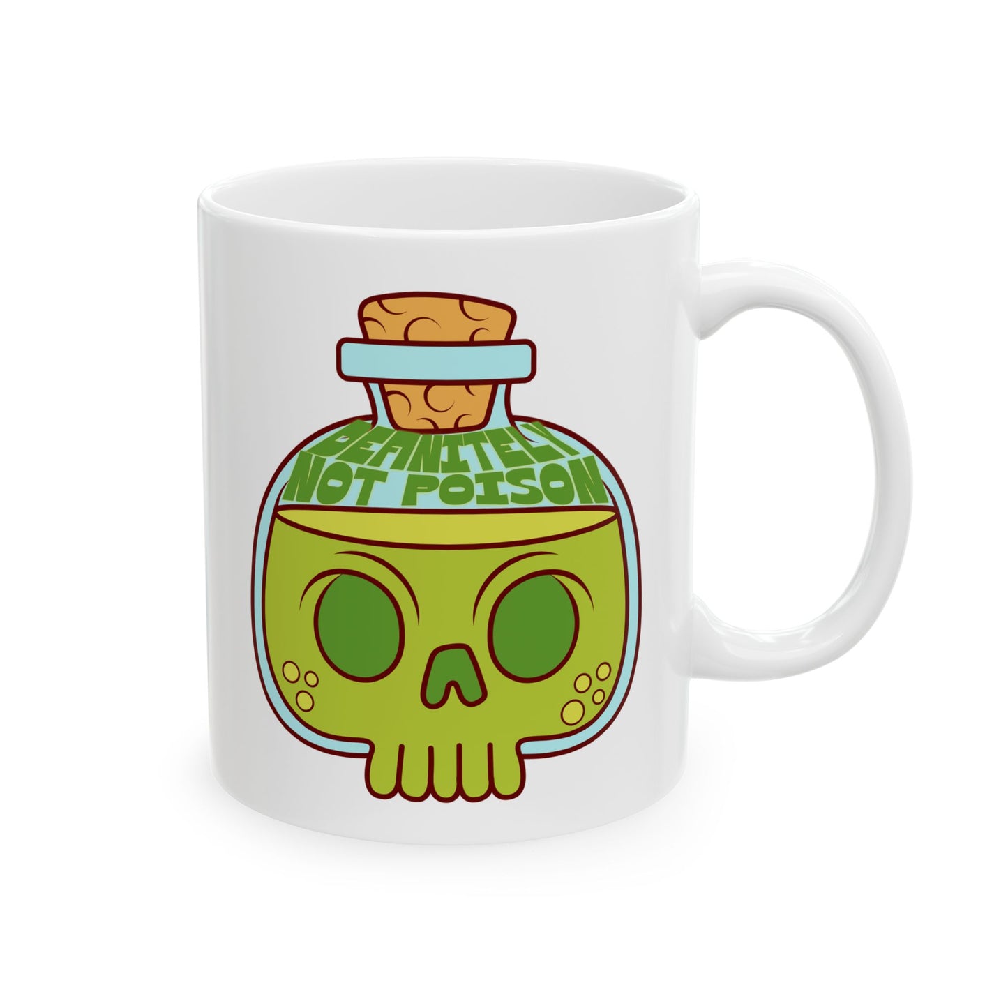 Definitely Not Poison Ceramic Mug