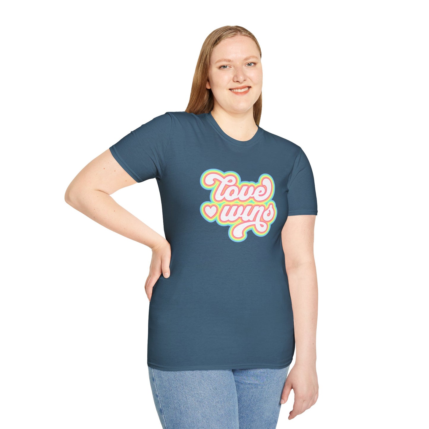 Love Wins Unisex Graphic T-Shirt