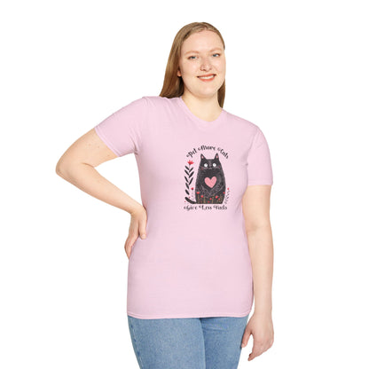Pet More Cats Give Less F*cks Unisex T-Shirt