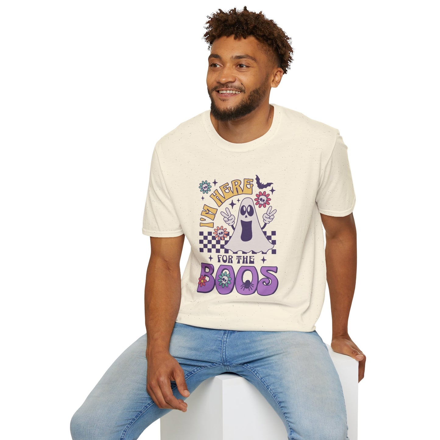 Here for the Boos Unisex Graphic T-Shirt