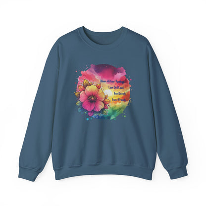 Bloom Without Apology Unisex Crewneck Sweatshirt