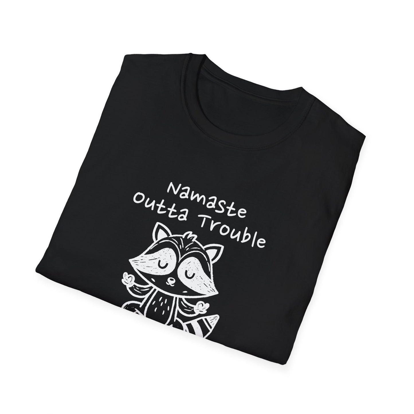 Namaste Outta Trouble Unisex Graphic T-Shirt