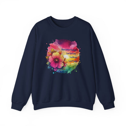 Bloom Without Apology Unisex Crewneck Sweatshirt