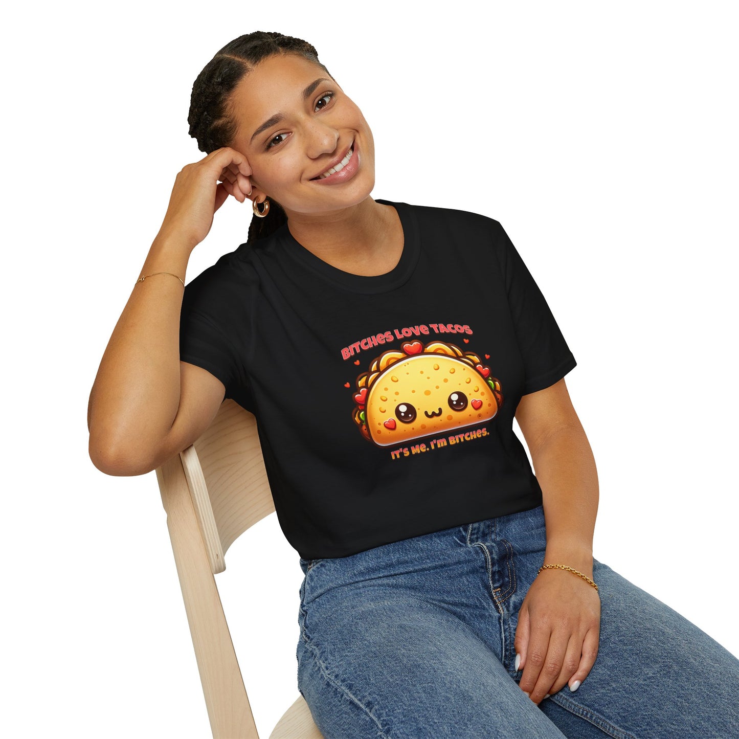 Bitches Love Tacos Unisex Graphic T-Shirt