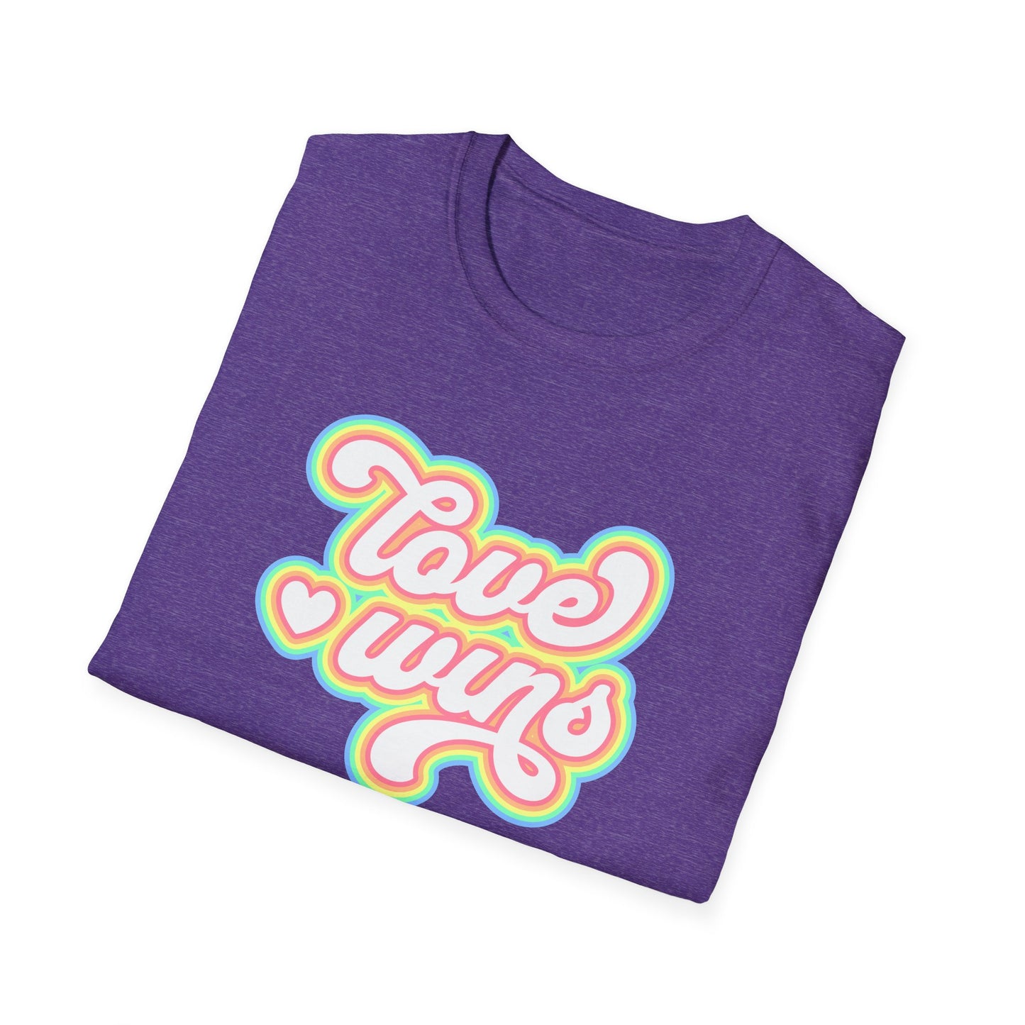 Love Wins Unisex Graphic T-Shirt