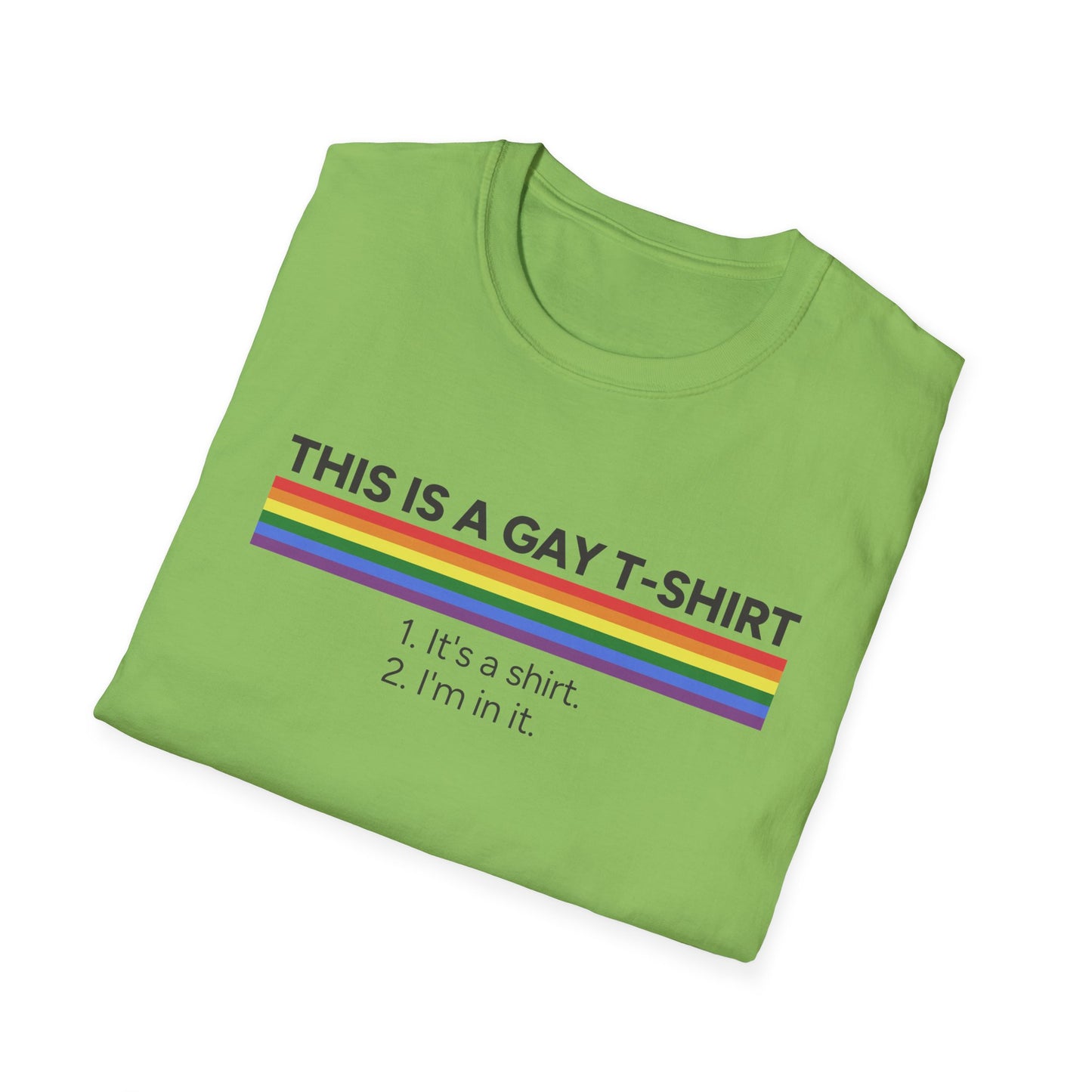 This is a Gay T-Shirt Unisex Graphic T-Shirt