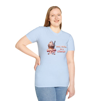 Iced Coffee Lifestyle Unisex T-Shirt