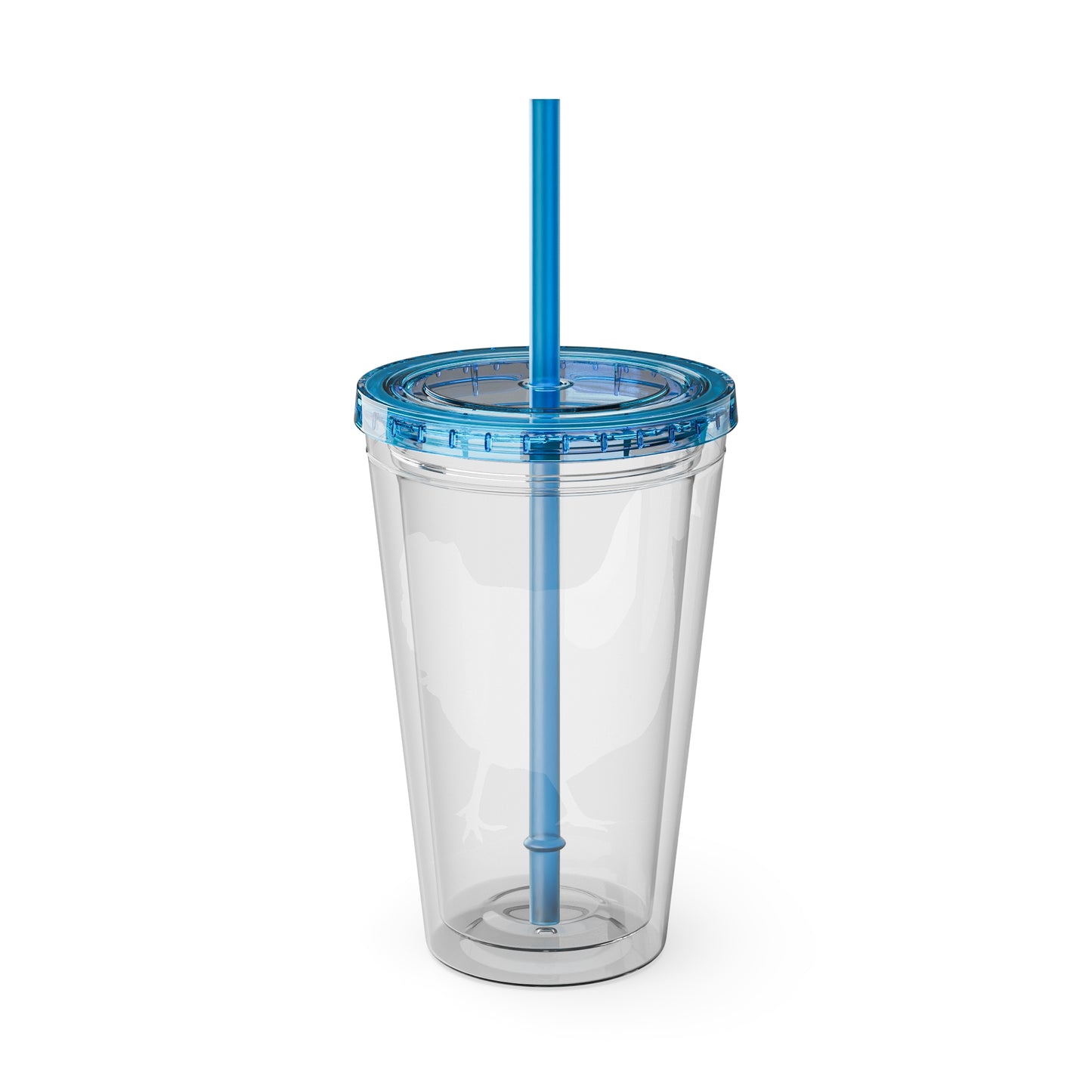 Chicken Mama 16oz Insulated Tumbler with Straw