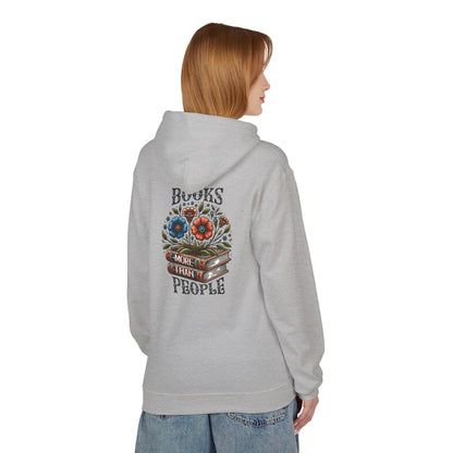 Books More Than People Unisex Hooded Sweatshirt